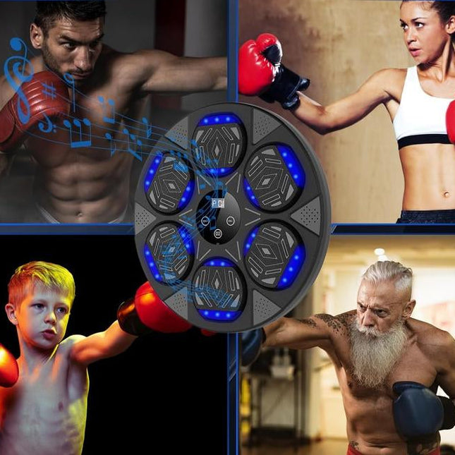 2025 New Boxing , Boxing Mount for Kids Adult, Bluetooth Boxing Traineing with Boxing Gloves, Boxing Workout Equipment Target for Home,Parent-Child Games, Office, Gym (Upgrade2.0) Boxing Gloves Boxing Equipment Convenient Attachment Boxing Machine
