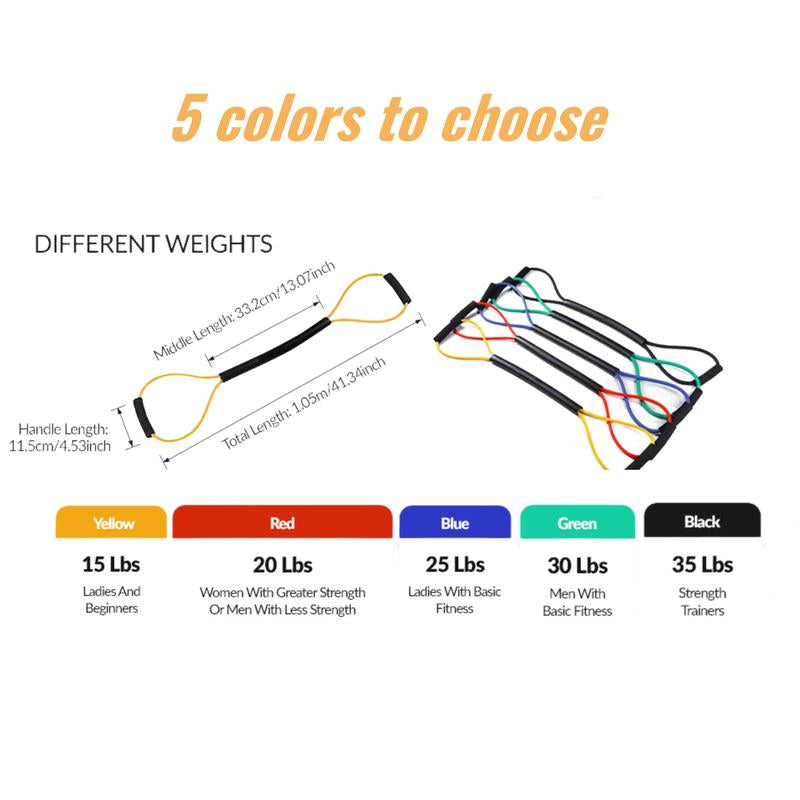 Boxing Resistance Band, Boxing Band for Boxing Kickboxing Gym Workout Home Training with Varied Resistance Levels